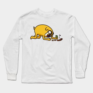 Adventure Time - Broke Jake Long Sleeve T-Shirt